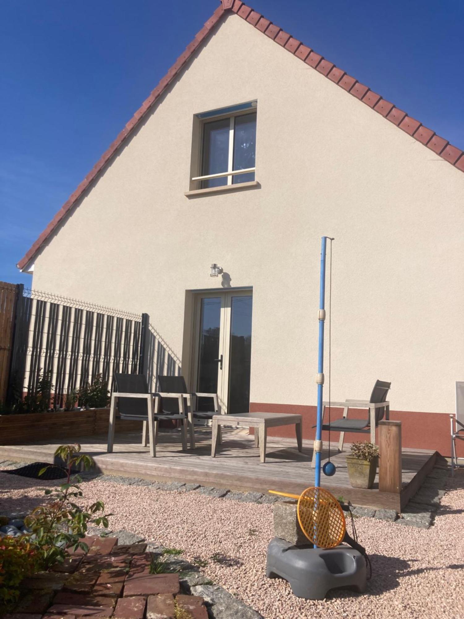 La Vue De Chateau, Maison Neuve En Baie De Somme Vaudricourt Exterior foto